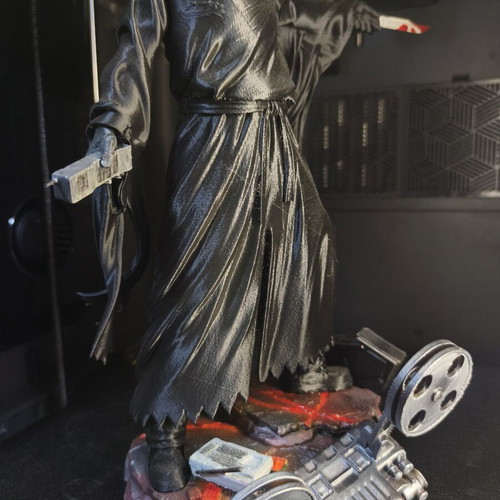 Ghostface Scream Figure 35cm custom 3D printed hand-painted like new