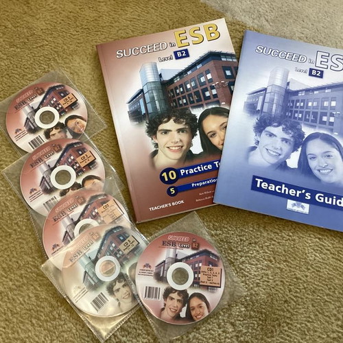Succeed in ESB Level B2 Teacher's Book with 5 CDs unused