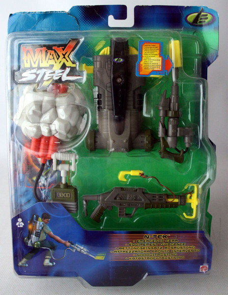 MAX STEEL N-TEK EMERGENCY GEAR MISSION ACCESSORIES MATTEL 2000 ΣΦΡΑΓΙΣΜΕΝΟ !