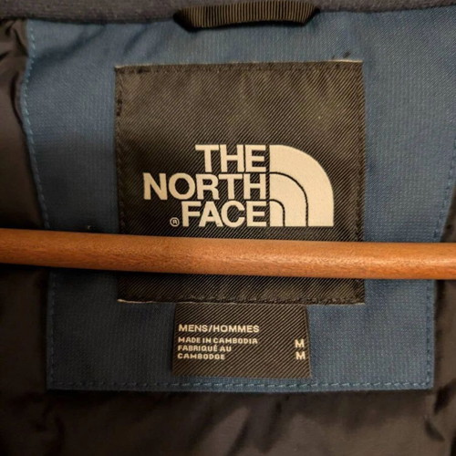 The North Face Quest Insulated Jacket size M like new, gray blue