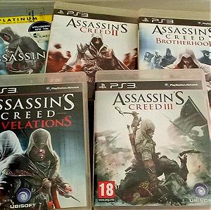 Ps3 Games Bundle - Assassin's Creed