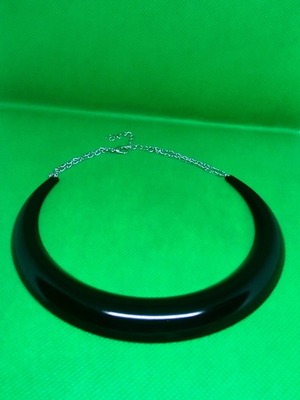 Minimal necklace new, black