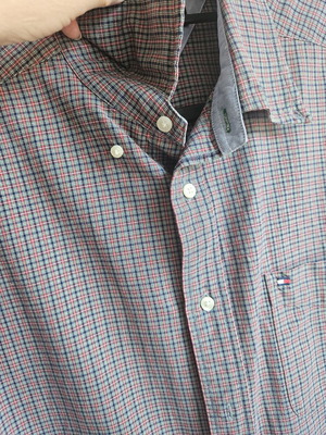 Tommy Hilfiger multicolor check shirt, size L