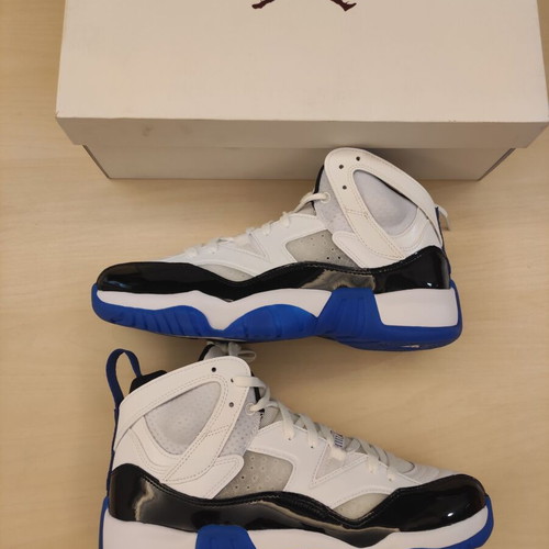 Nike Jumpman Two Trey Concord Royal basketball shoes new, size 42.5