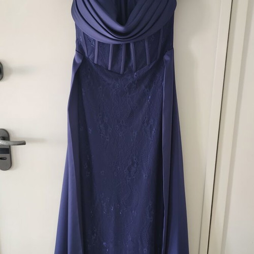 Blue evening dress XXL like new