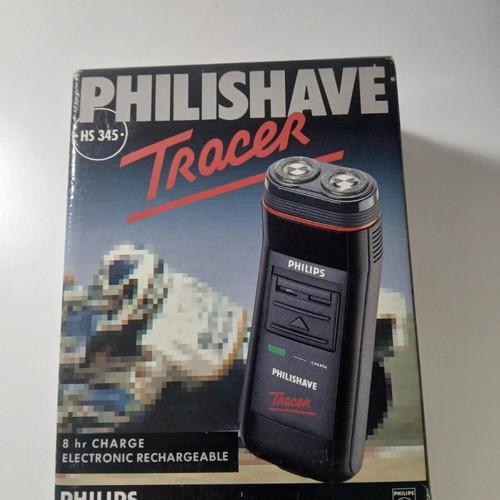 Philips Philisave Tracer HS 345 electric shaver new, vintage 1989