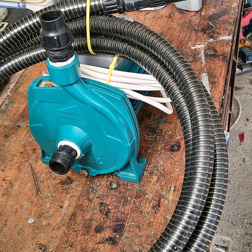Water pump 1hp single-phase complete like new