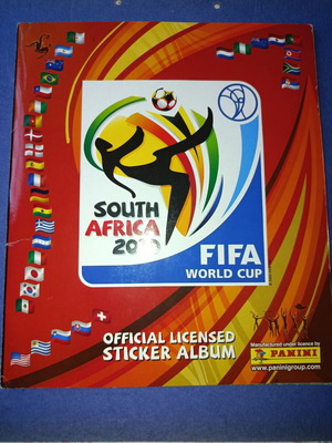 Άλμπουμ Panini World Cup 2010 μεταχειρισμένο, South Africa
