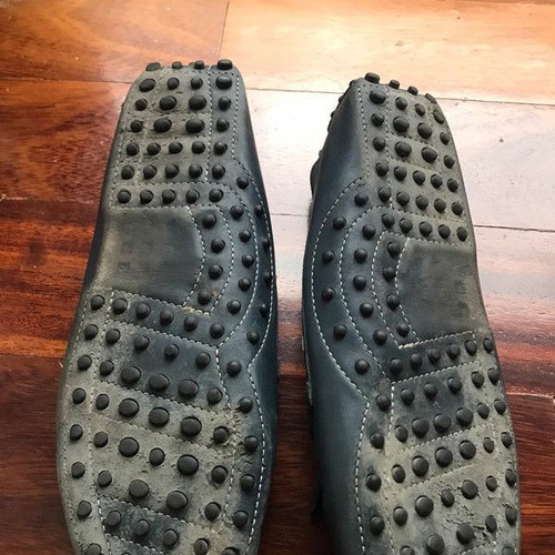 Tod’s women’s loafers used, blue, size 41