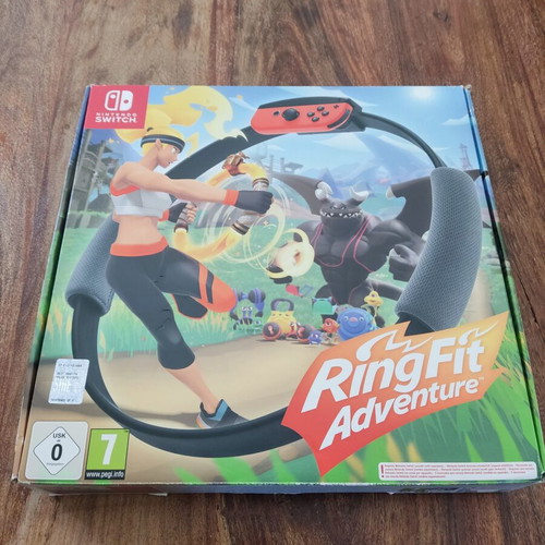 Nintendo Switch Ring Fit Adventure game like new