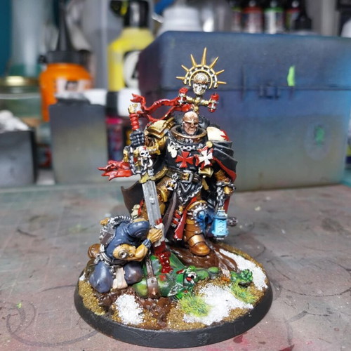Black Templars Army Warhammer 40K fully painted, like new