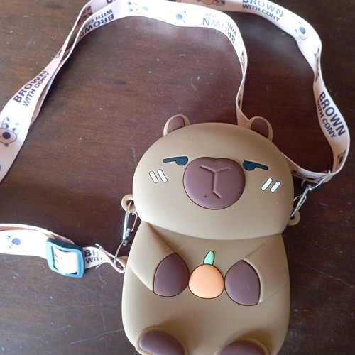Pop It bag for small children new, made of silicone