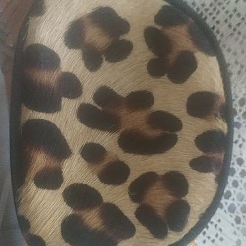 Aldo wallet used, yellow and orange