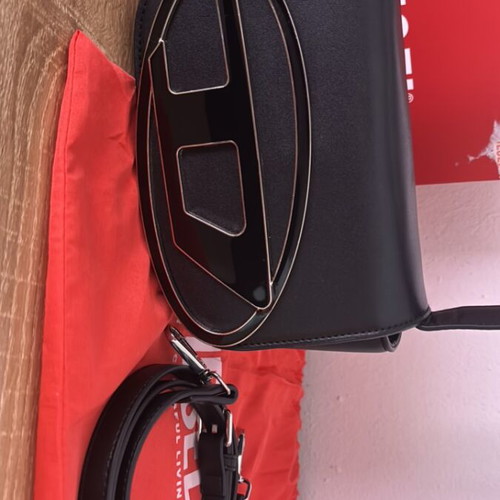 Diesel crossbody bag, black