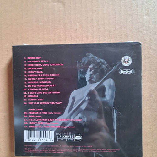 Ramones Rocket To Russia CD, албум, преиздание, ремастериран, запечатан, нов