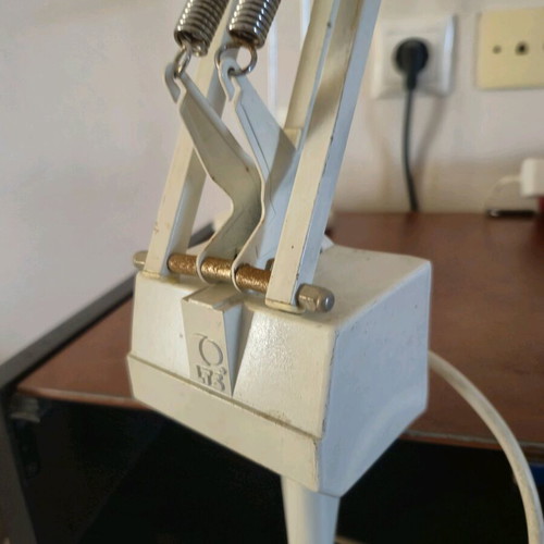 Magnifying Lamp with Arm and LED Light used, professional