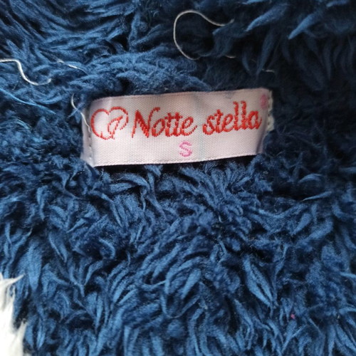 Furry pajamas used, very warm, size S, blue