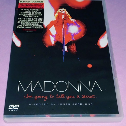 Madonna Live DVD 2005 I'm Going To Tell You A Secret like new, pop