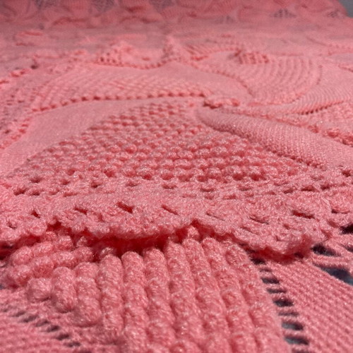 Handmade full-wool blanket for double bed with two pillows new