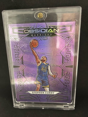 Obsidian Stephen Curry card /49 like new