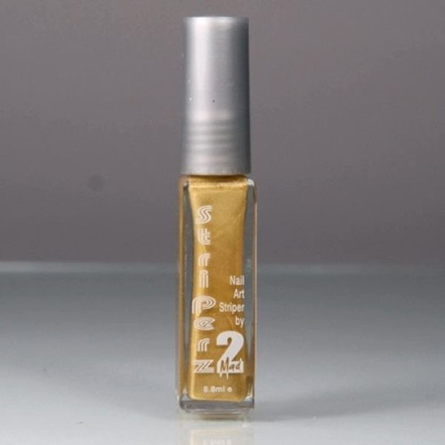 2MAD Nail Art Polish Gold Shimmer 8 ml new