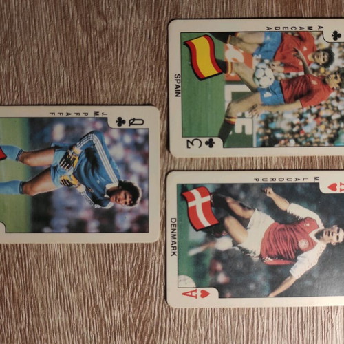 DANDY Football Cards from Chewing Gum like new, collectible