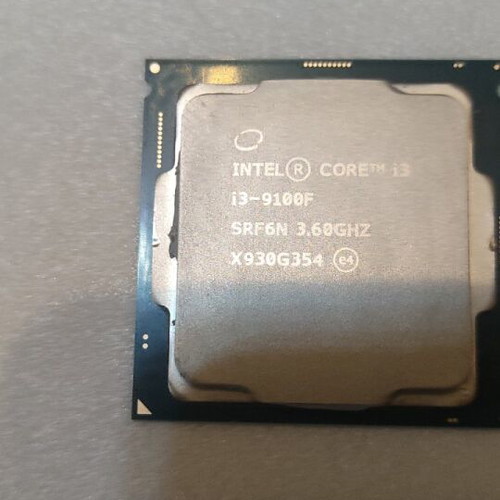 Intel i3 9100F 9th Gen Processor like new with cooler