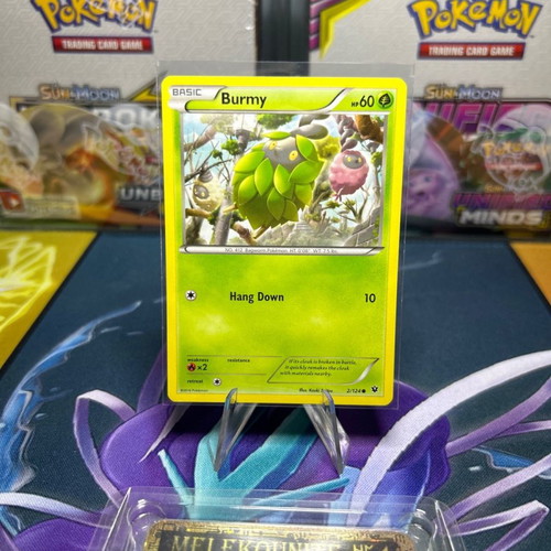 Pokemon card Burmy Fates Collide 2016 -  0,50 - Vendora.cy