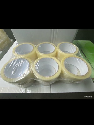 Ταινίες συσκευασίας διάφανες 48mm x 60m σε κιβώτιο 72 τεμαχίων καινούργιες