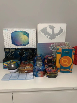 Pokemon storage and collectible tins and cases