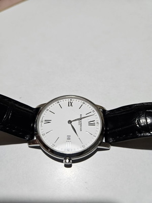 Baume & Mercier Classima 39mm ανδρικό ρολόι μεταχειρισμένο, μαύρο και άσπρο