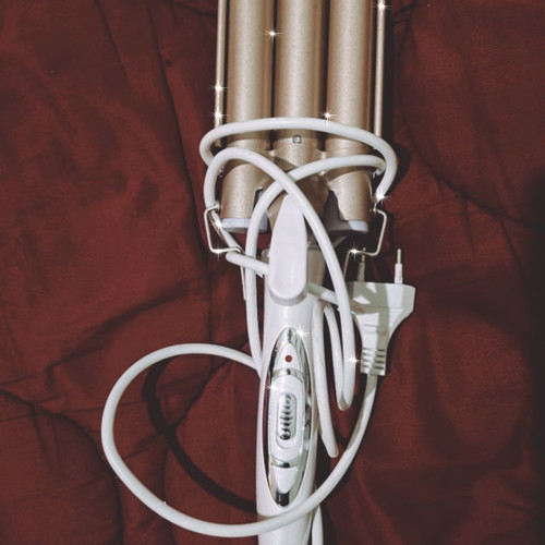 Hair waver used, for wavy hair, used once