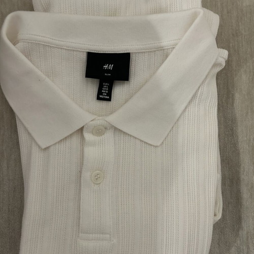 H&M white T-shirt size L, like new