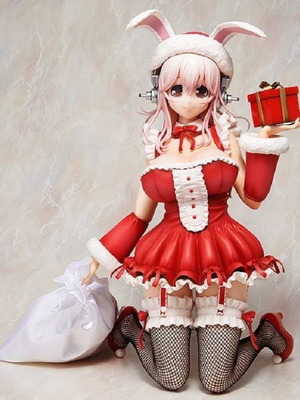Freeing NITRO Super Sonic Super Sonico Santa Ver. 1/4 used PVC figure