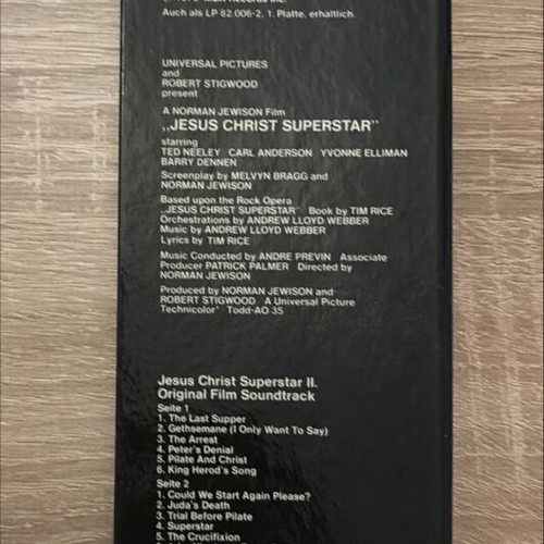 Jesus Christ Superstar Original Film Soundtrack 2MC longbox set like new