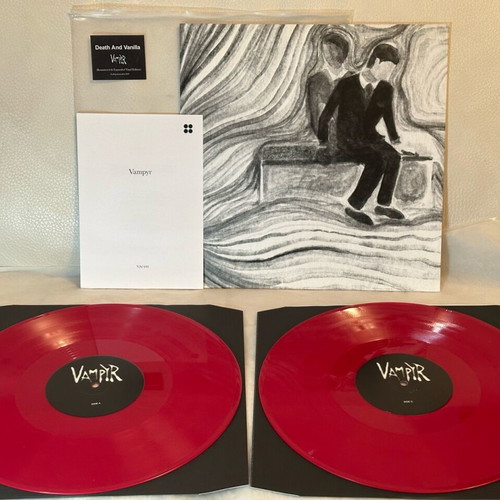 Death & Vanilla Vampyr 2 x red vinyl limited numbered edition like new