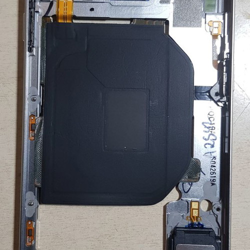 Middle frame Samsung Galaxy S6 SM-G920F used silver