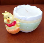 Easter decorative ceramic candle new