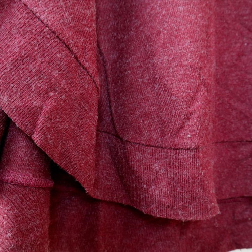 Toi&Moi burgundy 3/4 blouse used