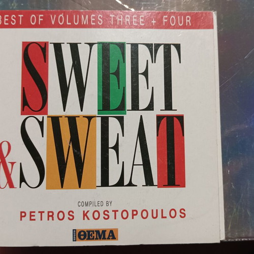 2 CD Sweet & Sweat compilation by Petros Kostopoulos like new