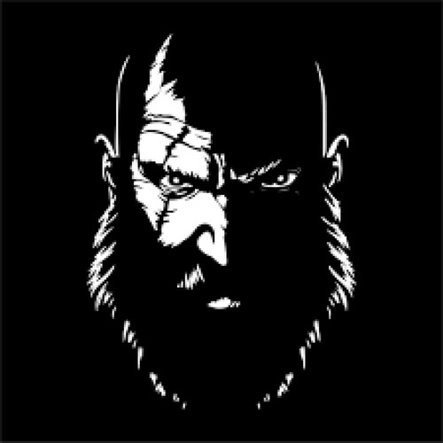 Wall Clock Vinyl Record 30cm color: black God of war Ragnarok