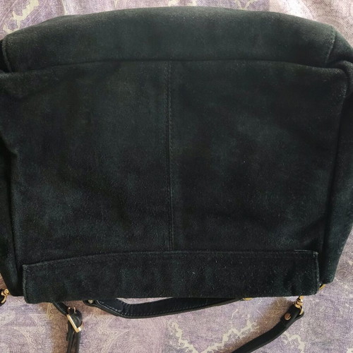 NAF NAF leather black crossbody bag used, good condition