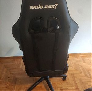 Anda Seat AD12XL Kaiser II Καρέκλα Gaming Δερματίνης με Ρυθμιζόμενα Μπράτσα Μαύρη