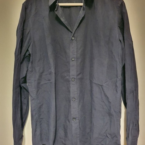 Antony Morato dark blue shirt like new with minimal design, size L