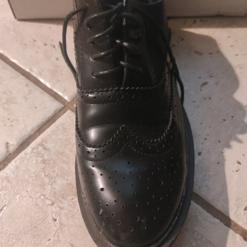 Oxford women's shoe used, black, size 39