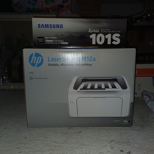HP LaserJet Pro M12a laser εκτυπωτής καινούργιος με toner