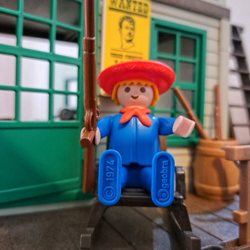 Playmobil 4431 Western used, sheriff's office and Indians set