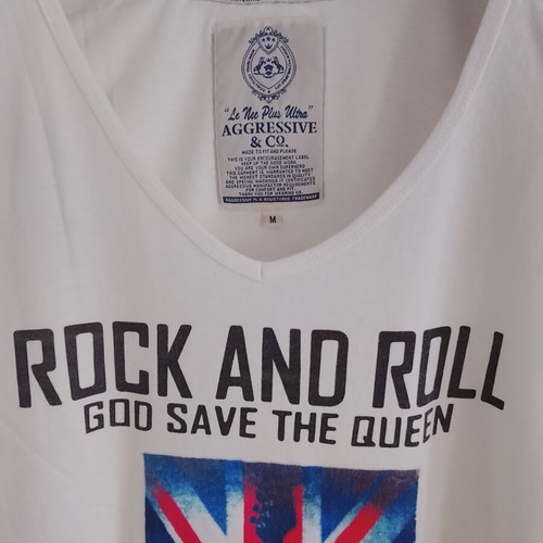 Men's short-sleeve t-shirt white, size M, like new