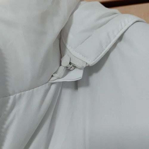 Splendid long white puffer coat elegant, new, size M