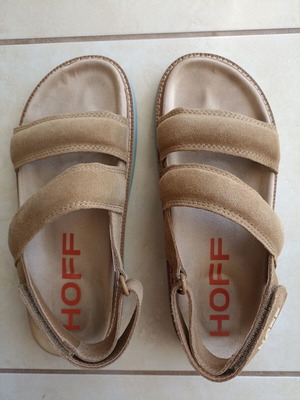 Hoff anatomic sandals, beige, size 39
